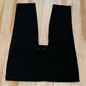 Nine West Black Drawstring Trousers